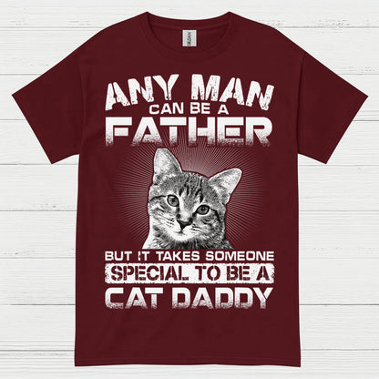 Cat Daddy Father Humor T Shirt