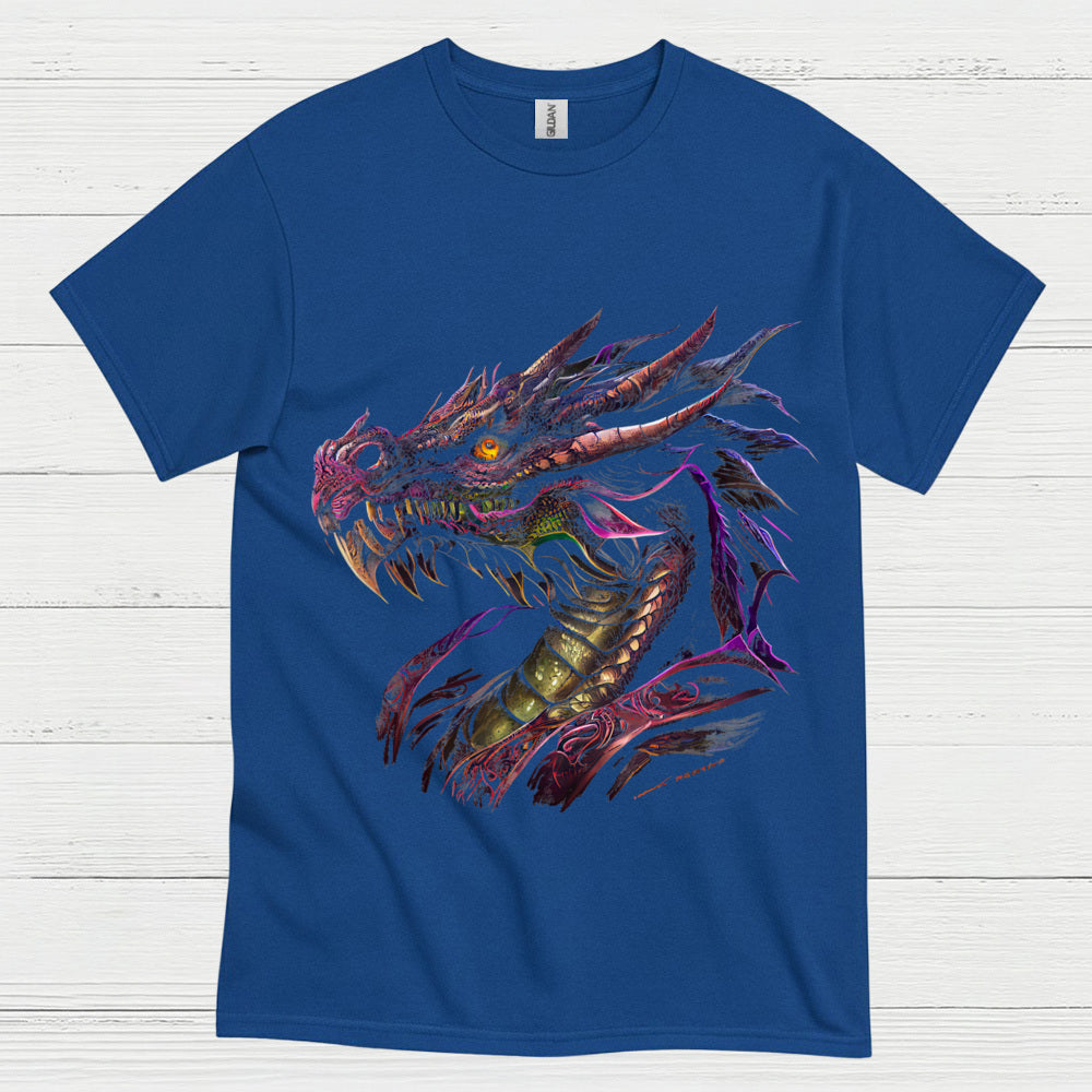 Fierce Dragon Head T Shirt