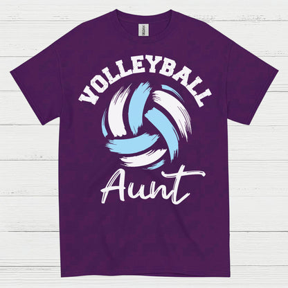 Proud Volleyball Aunt T Shirt