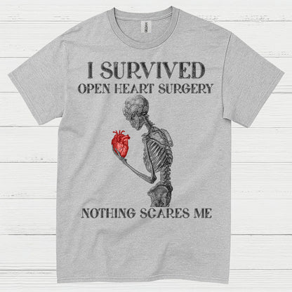 I Survived Open Heart Surgery T Shirt
