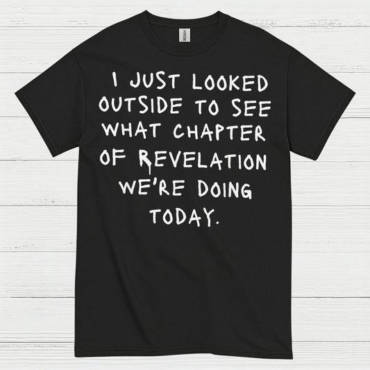 I Just Looked Outside Revelation Humor T Shirt
