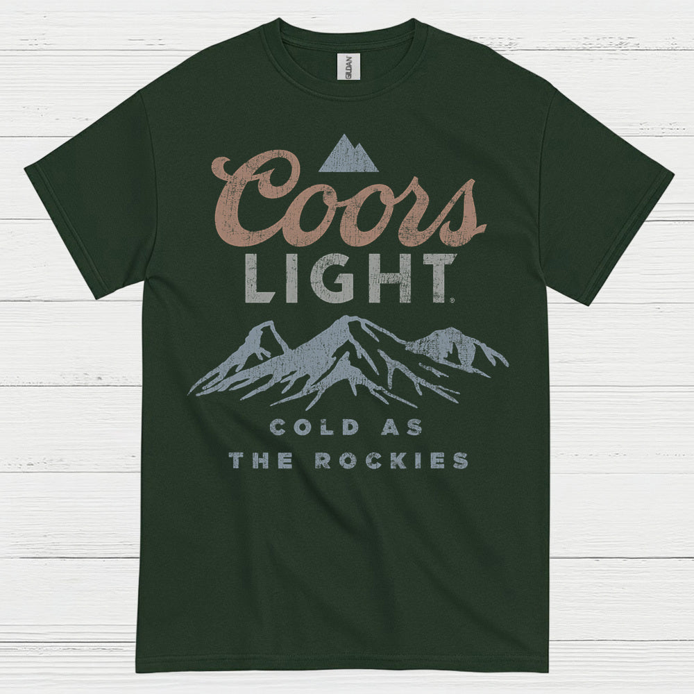 Cold As The Rockies Beer T Shirt