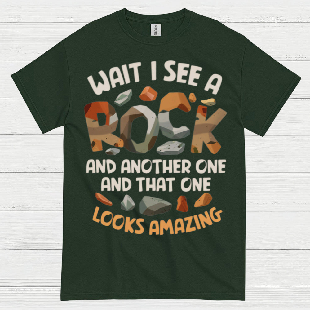 Wait I See A Rock Looks Amazing T Shirt