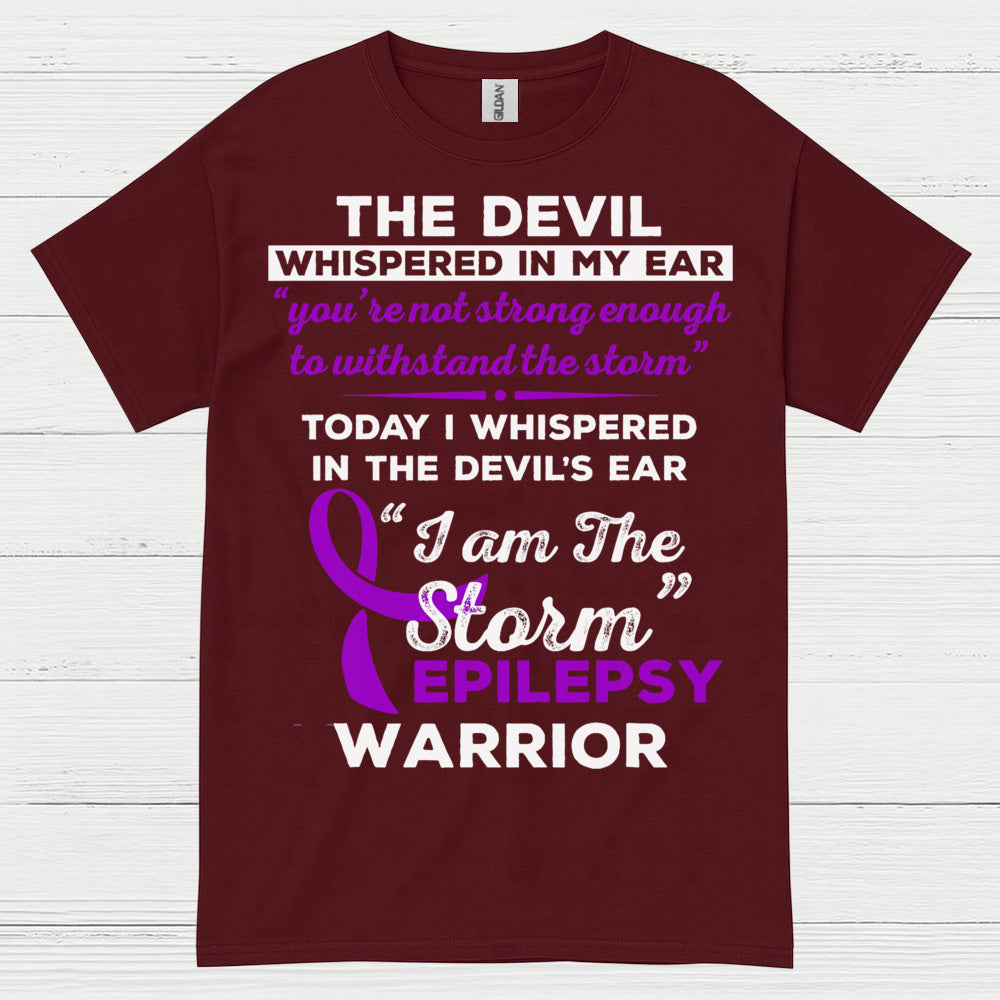 I Am The Storm Epilepsy Warrior T Shirt