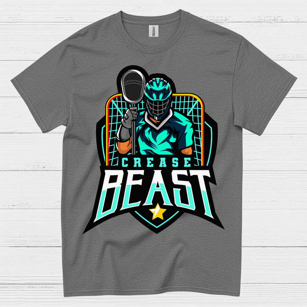 Crease Beast Lacrosse Goalie T Shirt