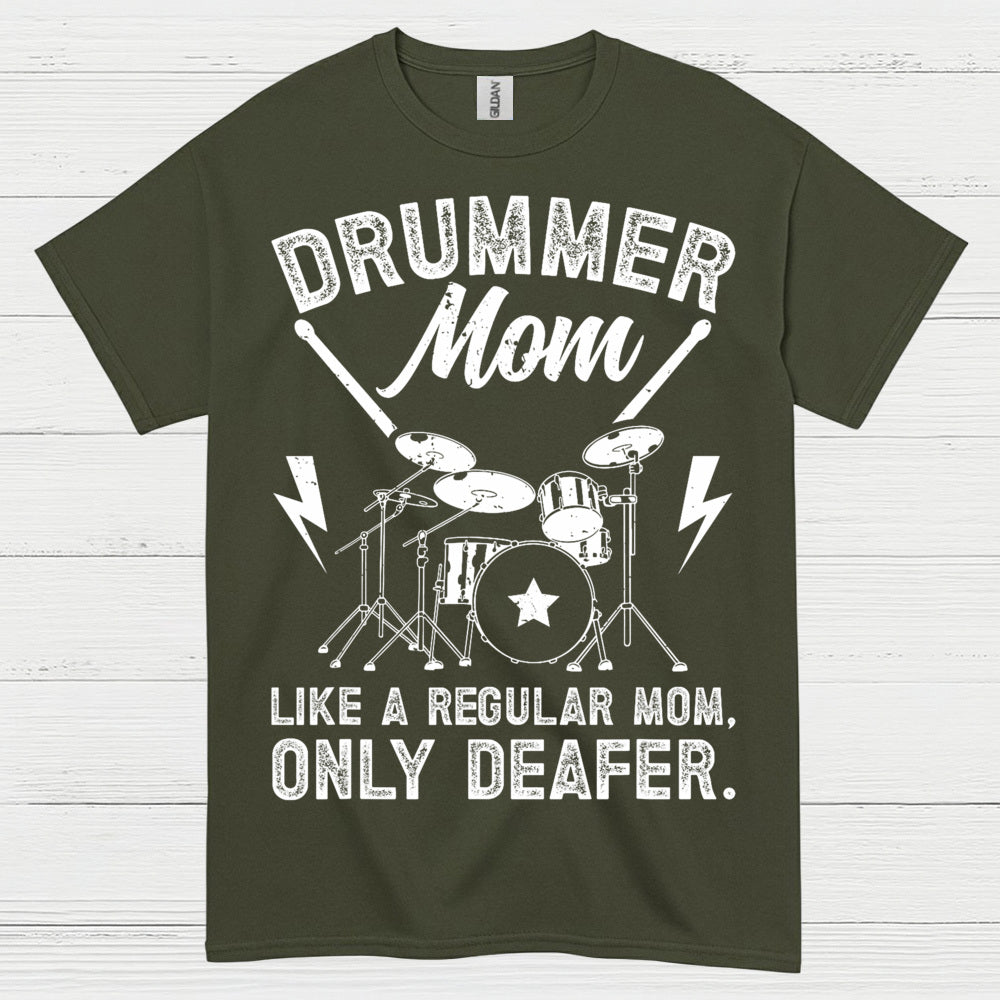 Proud Drummer Mom T Shirt