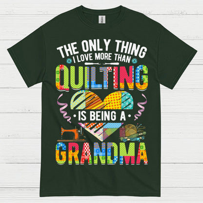 Quilting Grandma Love T Shirt