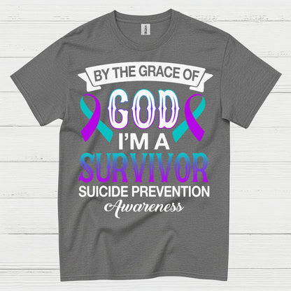 By The Grace Of God I’m A Survivor T Shirt