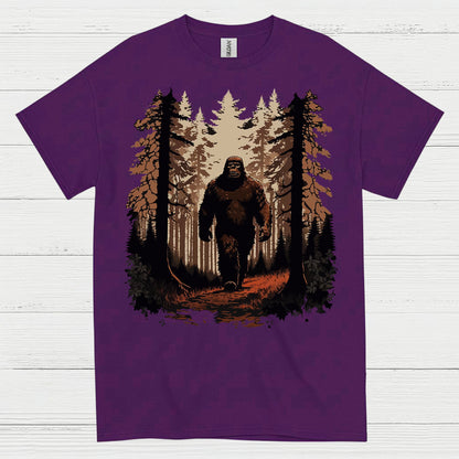 Forest Walk Bigfoot T Shirt