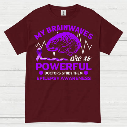 My Brainwaves Powerful Epilepsy Awareness T Shirt