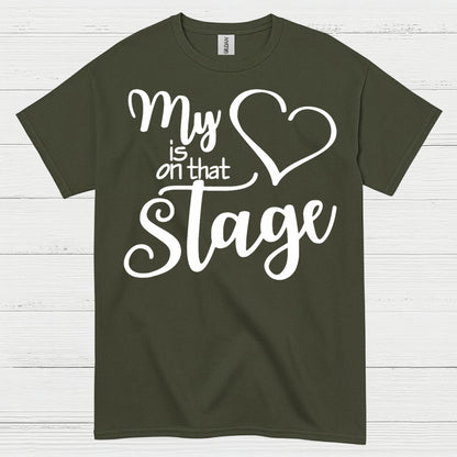 My Heart On Stage Dance T Shirt