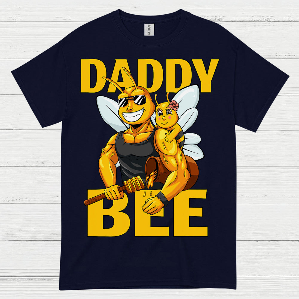 Daddy Bee Funny Fatherhood T Shirt