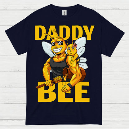 Daddy Bee Funny Fatherhood T Shirt