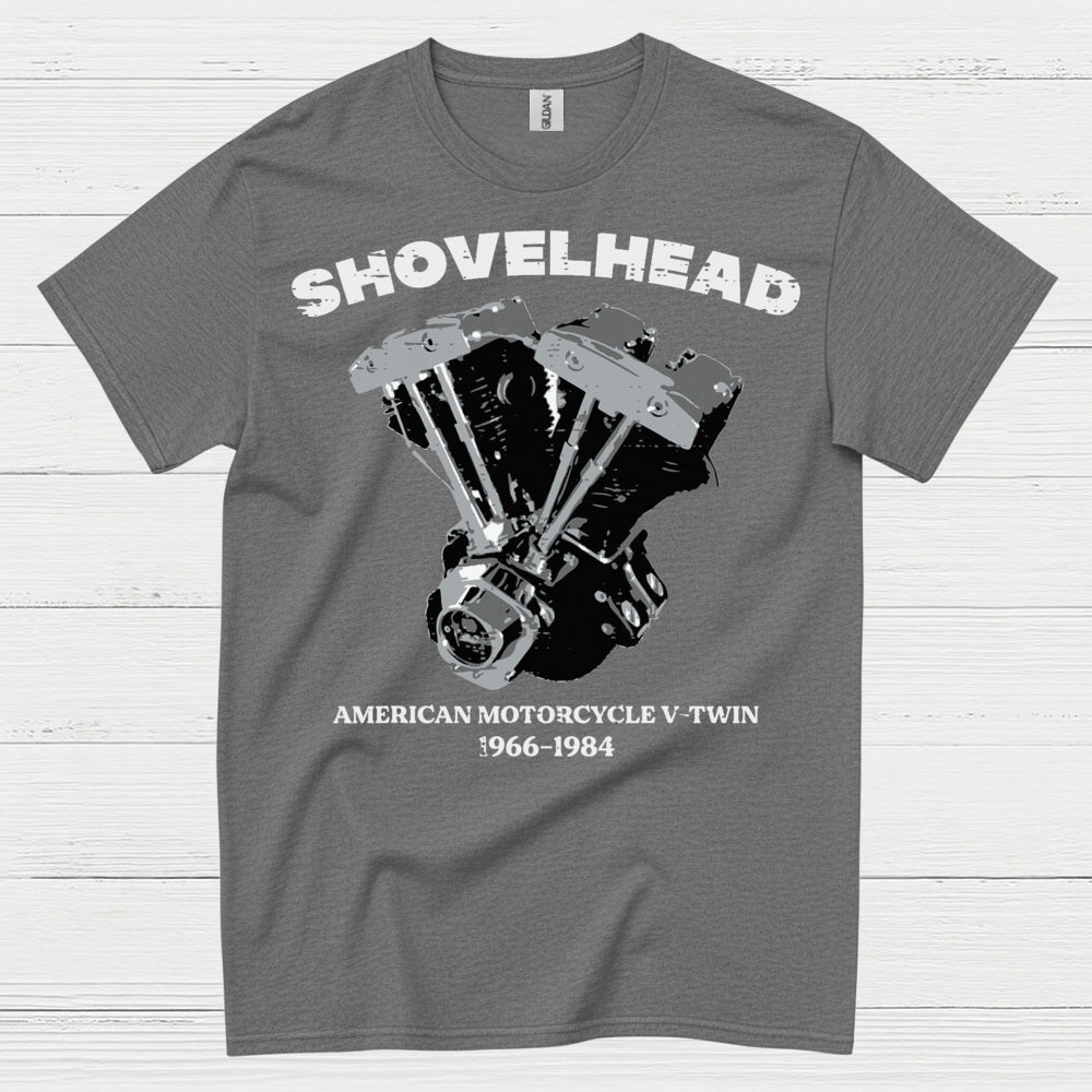 Shovelhead American Motorcycle V Twin T Shirt