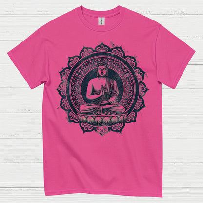 Sacred Buddha Mandala Meditation T Shirt