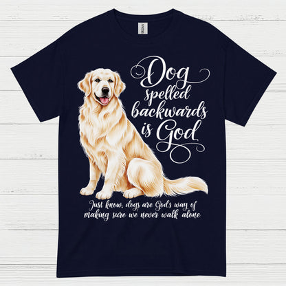 Dog Spelled Backwards Is God T Shirt