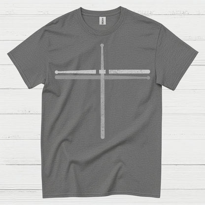 Cross Drum Sticks T Shirt
