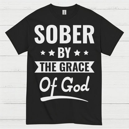 Sober By The Grace Of God Christian T Shirt