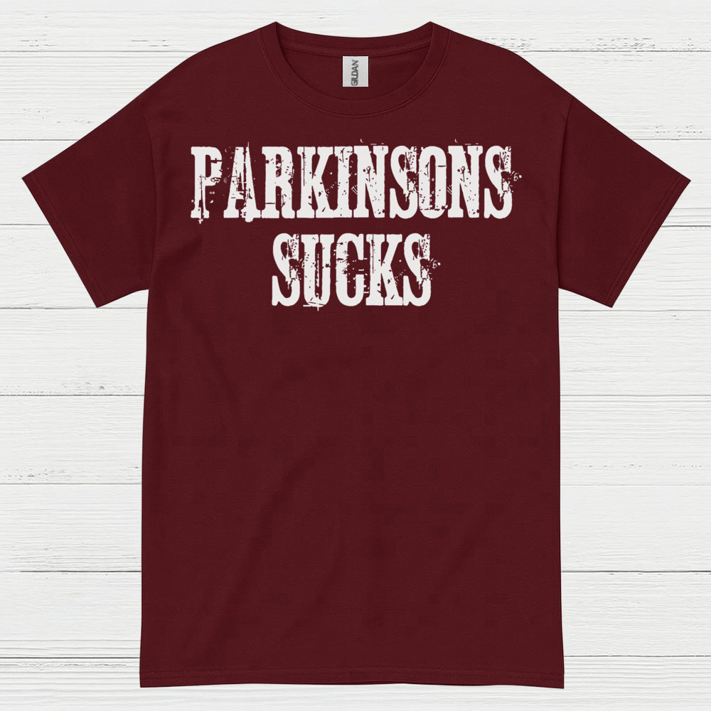 Parkinsons Sucks Strong Statement T Shirt