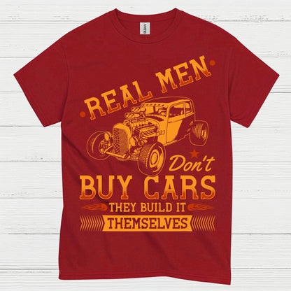 Real Men Build Hot Rods T Shirt