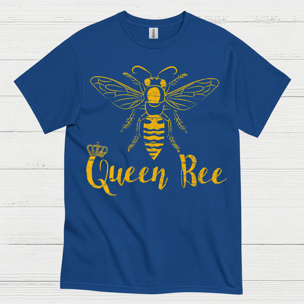 Queen Bee Vintage Bee Lover T Shirt