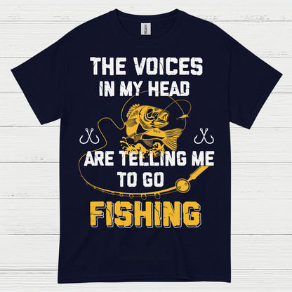 Voices In My Head Fishing T Shirt