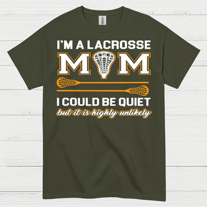 Lacrosse Mom Funny Sports T Shirt
