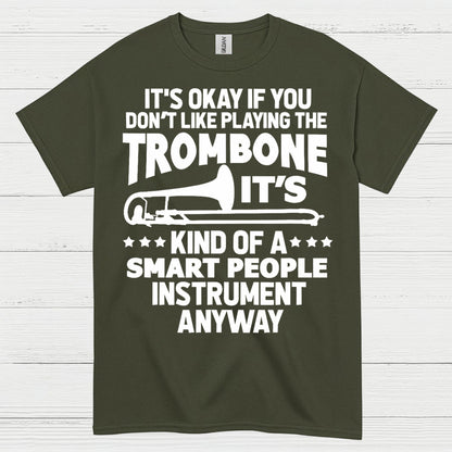 Smart Trombone Player Funny T Shirt