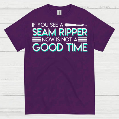Seam Ripper Sewing Humor T Shirt