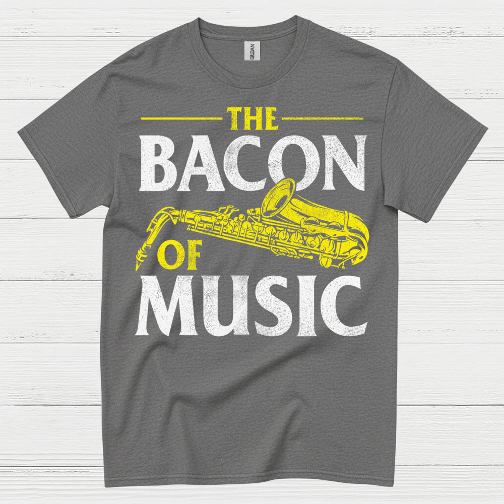 The Bacon Of Music Saxophone T Shirt