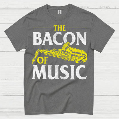 The Bacon Of Music Saxophone T Shirt