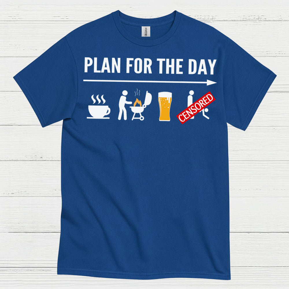 Plan For The Day BBQ T Shirt