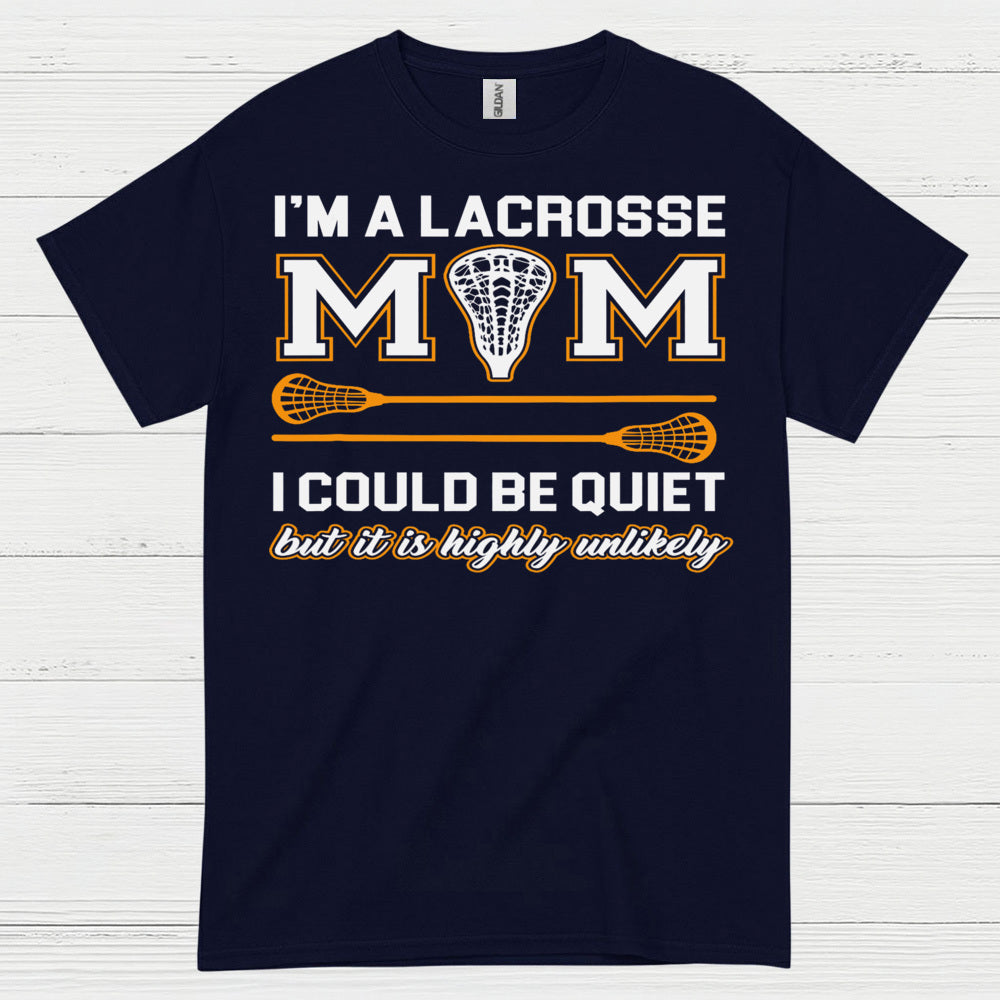 Lacrosse Mom Funny Sports T Shirt
