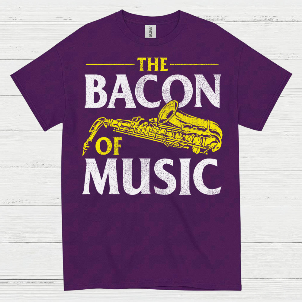 The Bacon Of Music Saxophone T Shirt