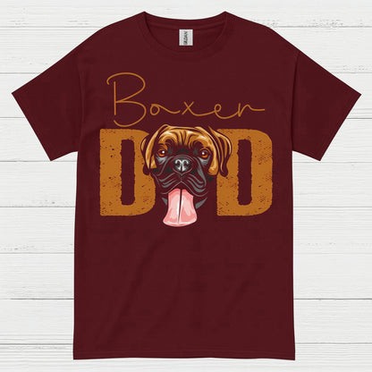 Boxer Dad Funny T Shirt