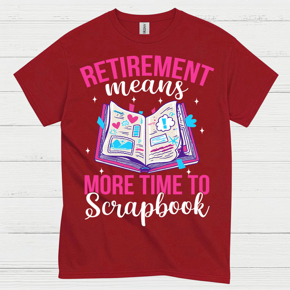Retirement Scrapbooking Lover Memory Keeper T Shirt