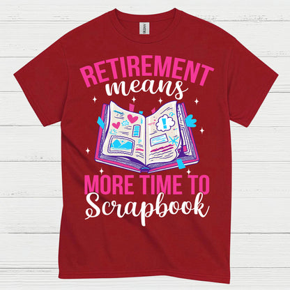 Retirement Scrapbooking Lover Memory Keeper T Shirt