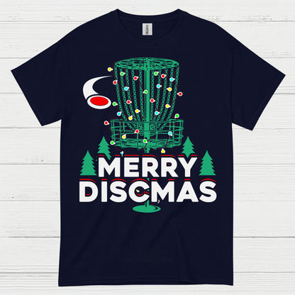 Merry Discmas Disc Golf T Shirt