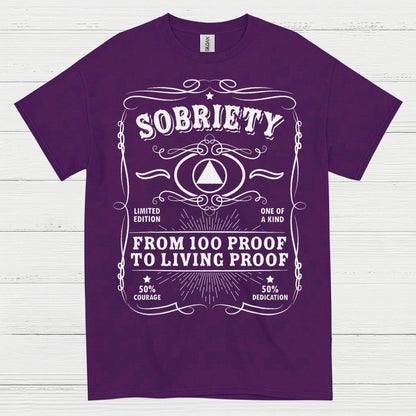 Sobriety Living Proof Recovery T Shirt