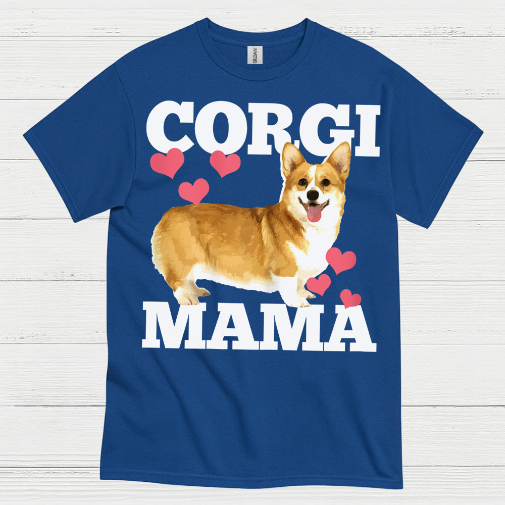 Corgi Mama Love T Shirt