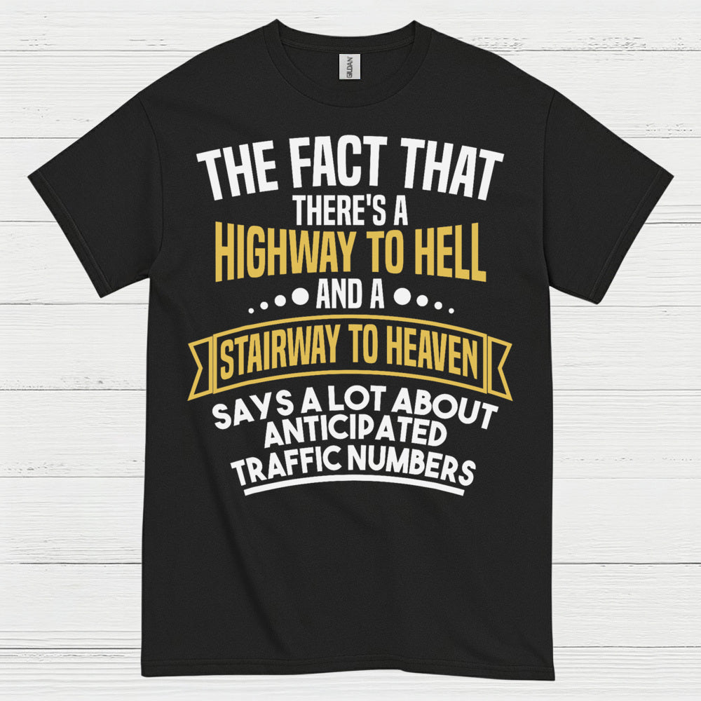 Highway To Hell Stairway To Heaven T Shirt