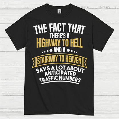 Highway To Hell Stairway To Heaven T Shirt