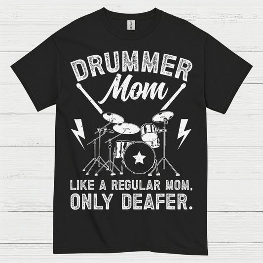 Proud Drummer Mom T Shirt