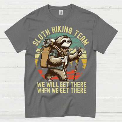 Sloth Hiking Team Adventure Sloth T Shirt