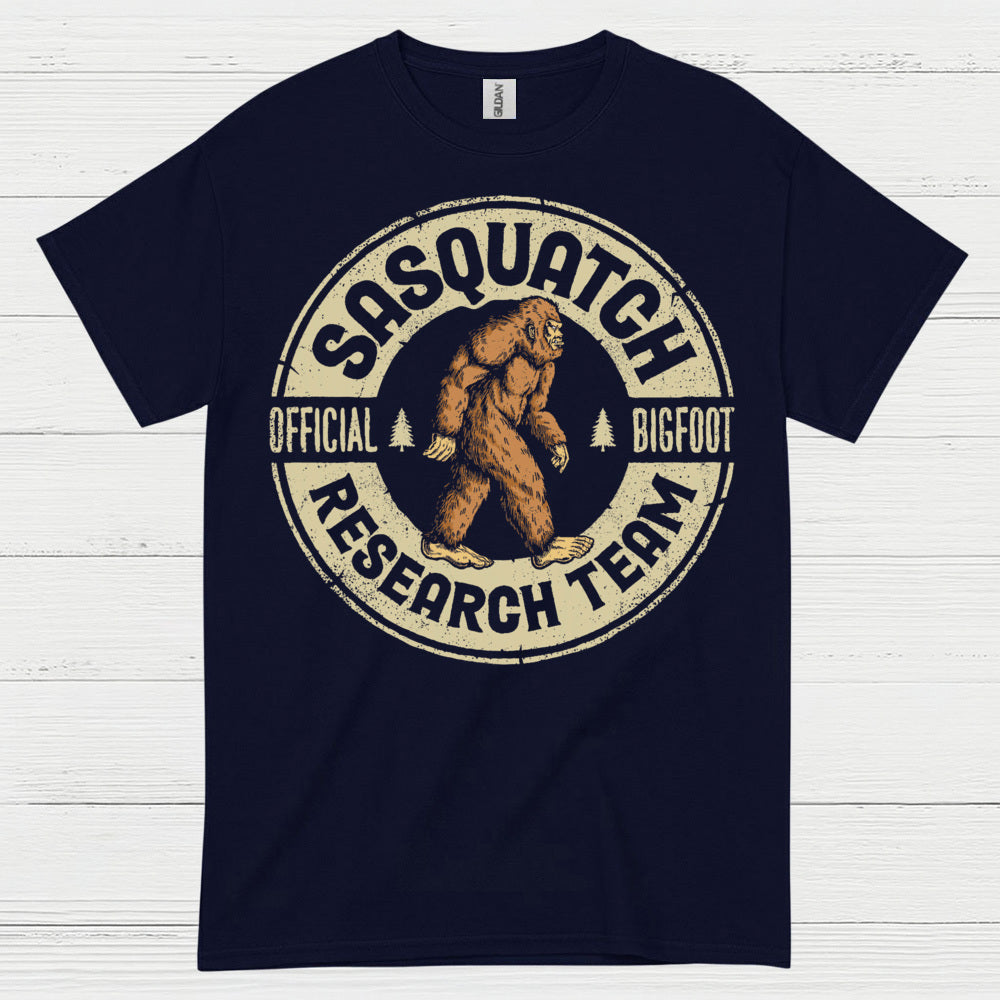 Sasquatch Research Team Bigfoot T Shirt