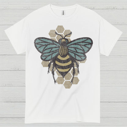 Vintage Honey Bee Nature Lover T Shirt