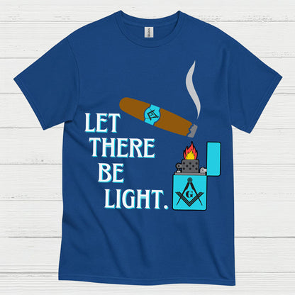 Let There Be Light Cigar T Shirt