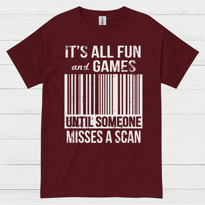 Misses A Scan Postal Worker T Shirt