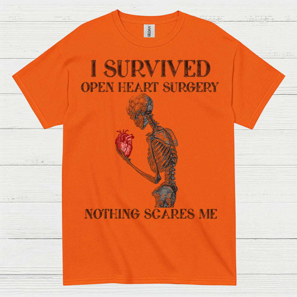 I Survived Open Heart Surgery T Shirt