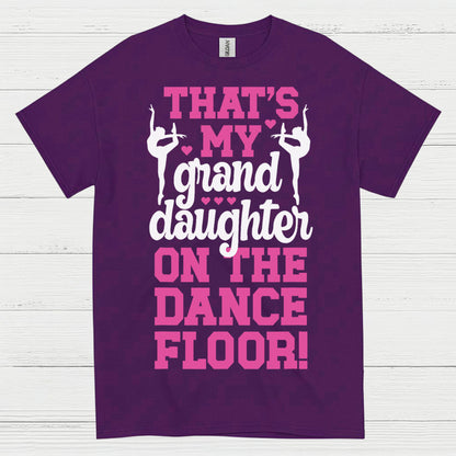 Proud Granddaughter Dance Family T Shirt